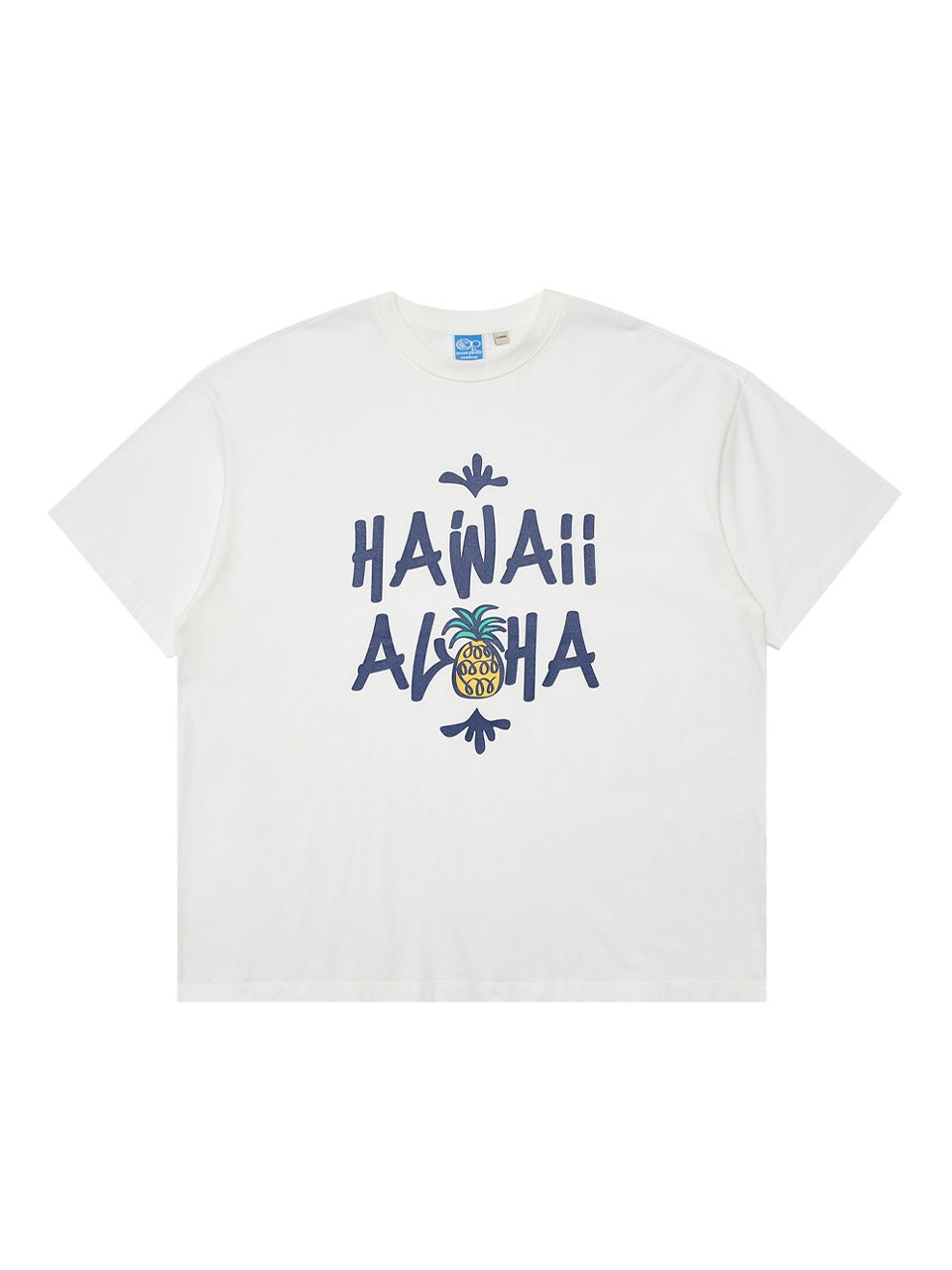 하와이 파인애플 알로하 티셔츠 HAWAII PINEAPPLE ALOHA T-SHIRT